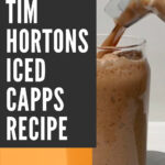 1 TIM HORTONS ICED CAPPS RECIPE
