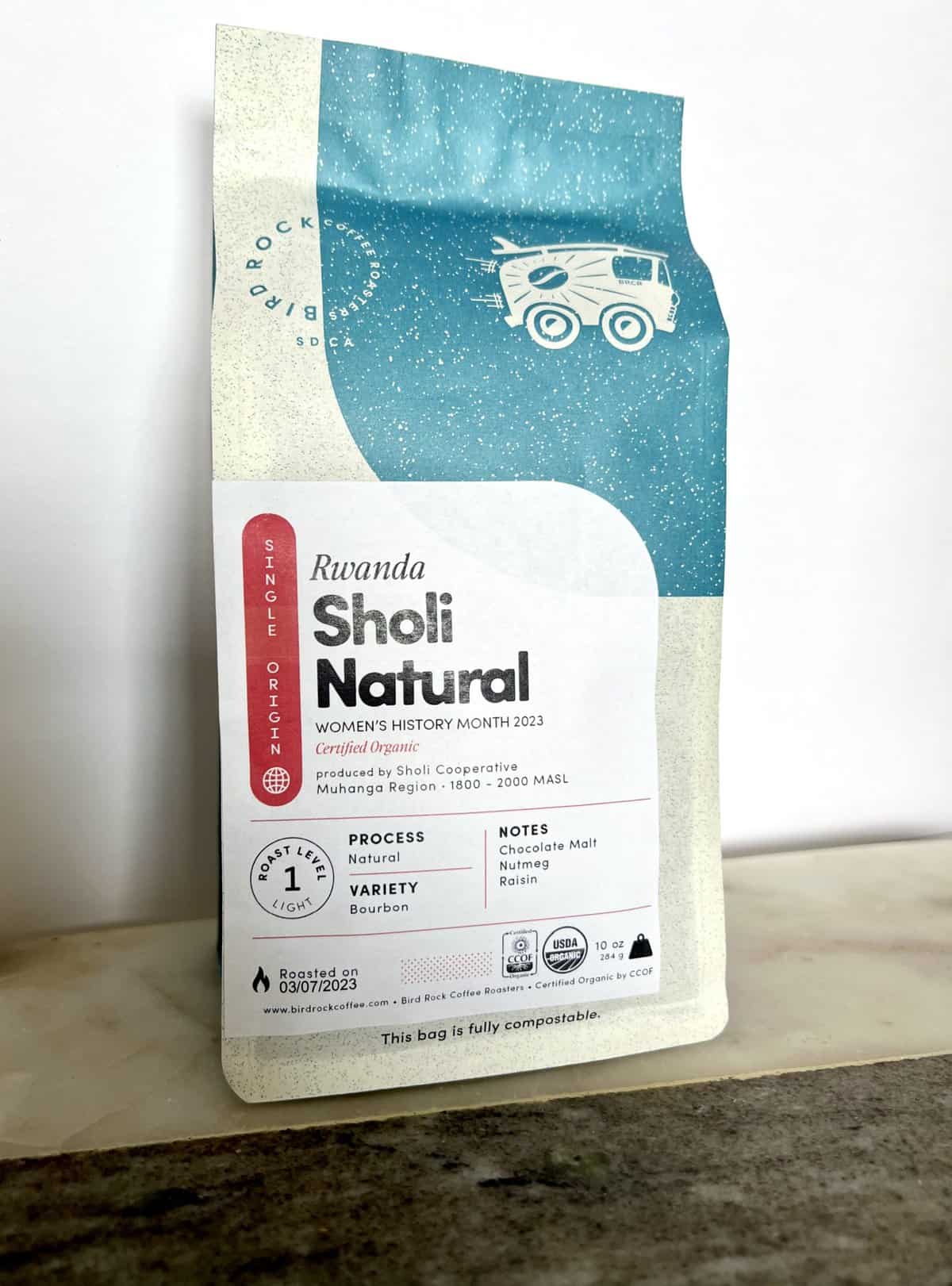 Fellow Coffee Subscription Review: Deliveries Designed To Educate 9 Bird Rock Coffee packaging scaled