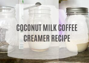 COCONUT MILK COFFEE CREAMER RECIPE