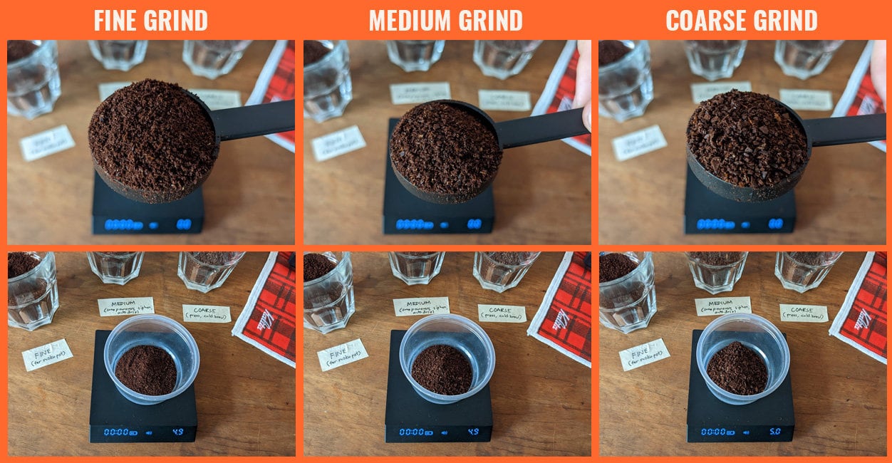 Grind Size Differences
