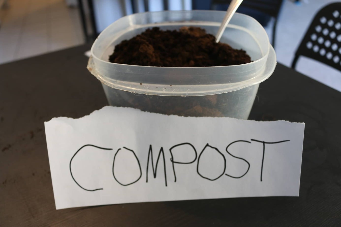 Compost Coffee Grounds