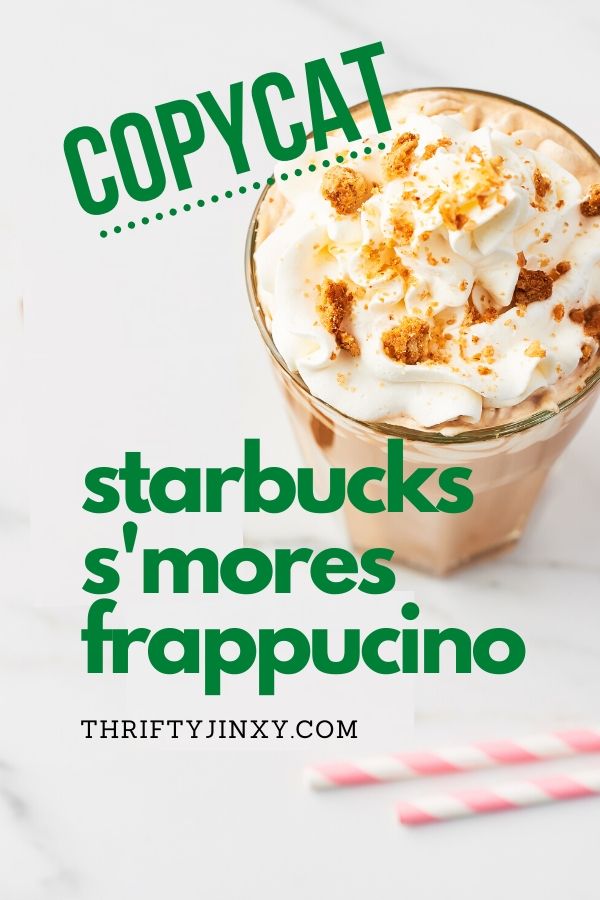 Copycat Starbucks Smores Frappuccino