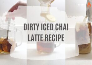 Dirty Iced Chai Latte