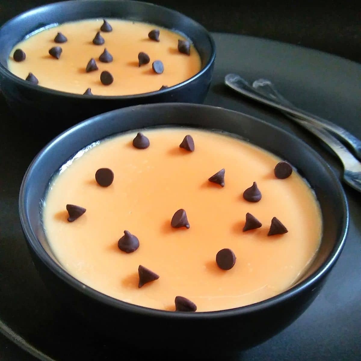 Eggless Coffee Pudding