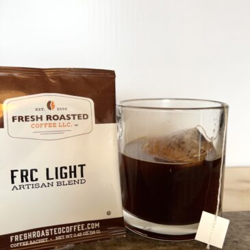 Fresh Roasted Coffee Subscription Review & Photos For 2024 10 FRC Light coffee next to the cup