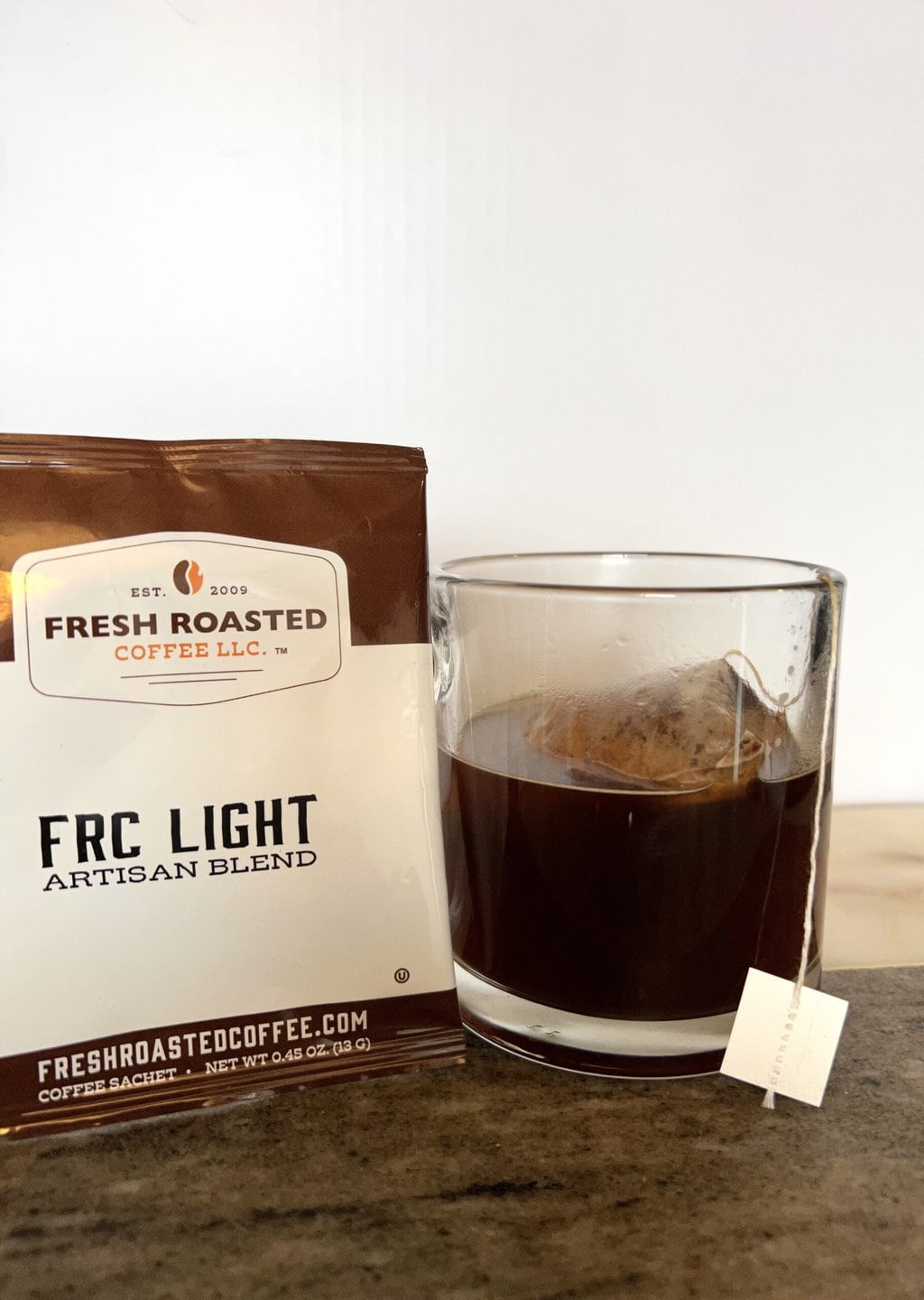 Fresh Roasted Coffee Subscription Review & Photos For 2024 11 FRC Light coffee next to the cup