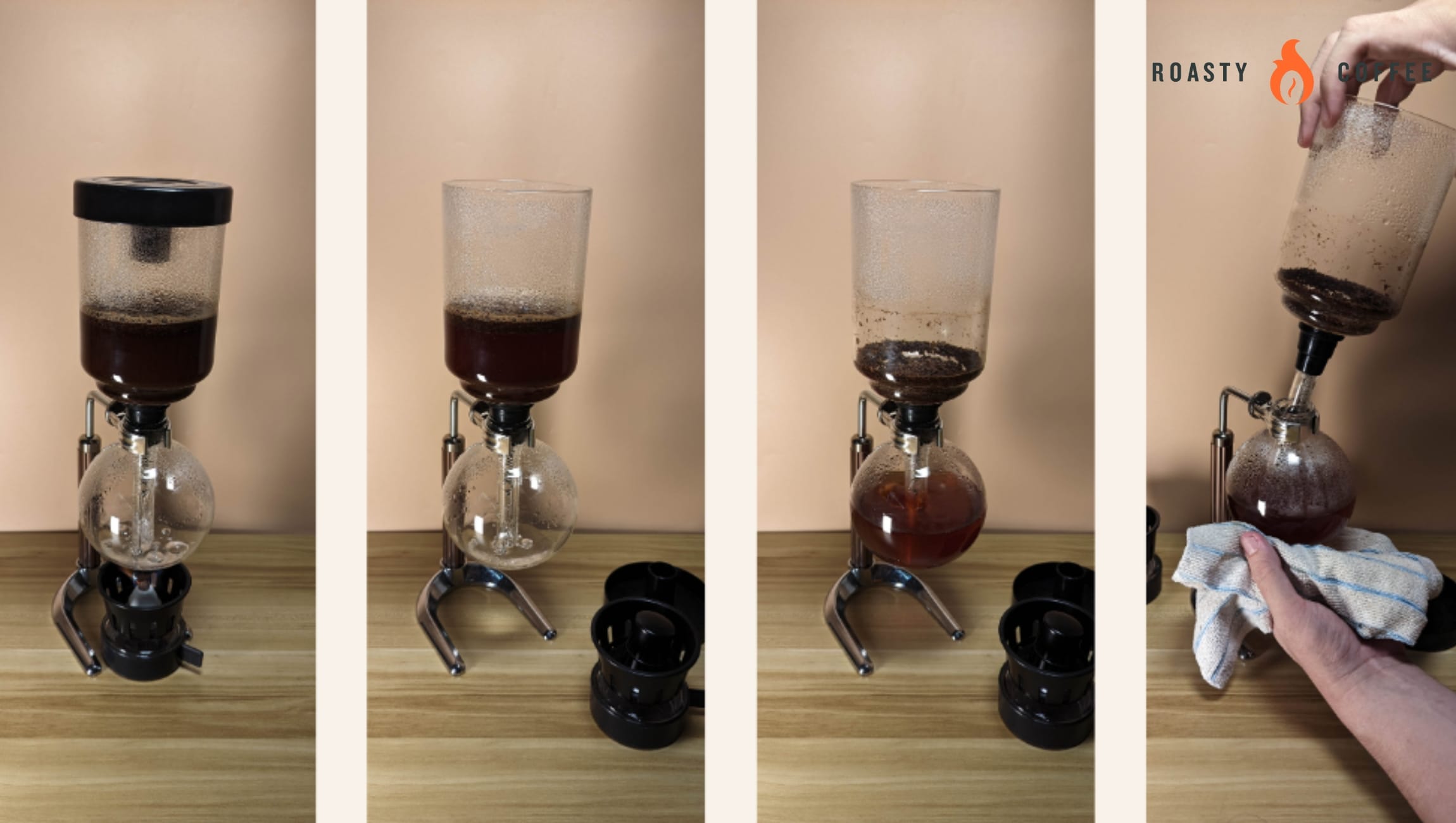 Our Hario Syphon Review: The Coffee Maestro’s Choice 8 Hario Syphon Complete Process