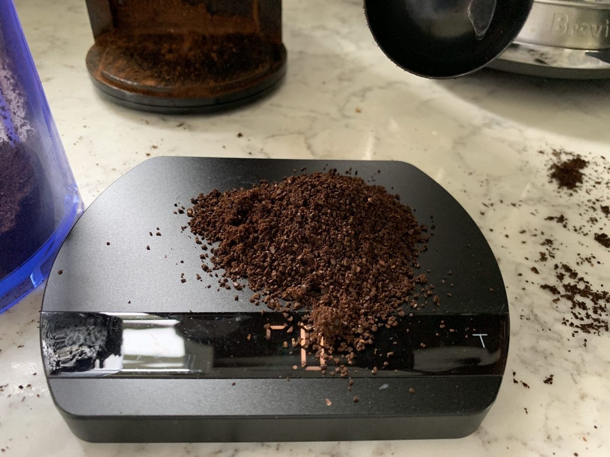 Coffee grind size