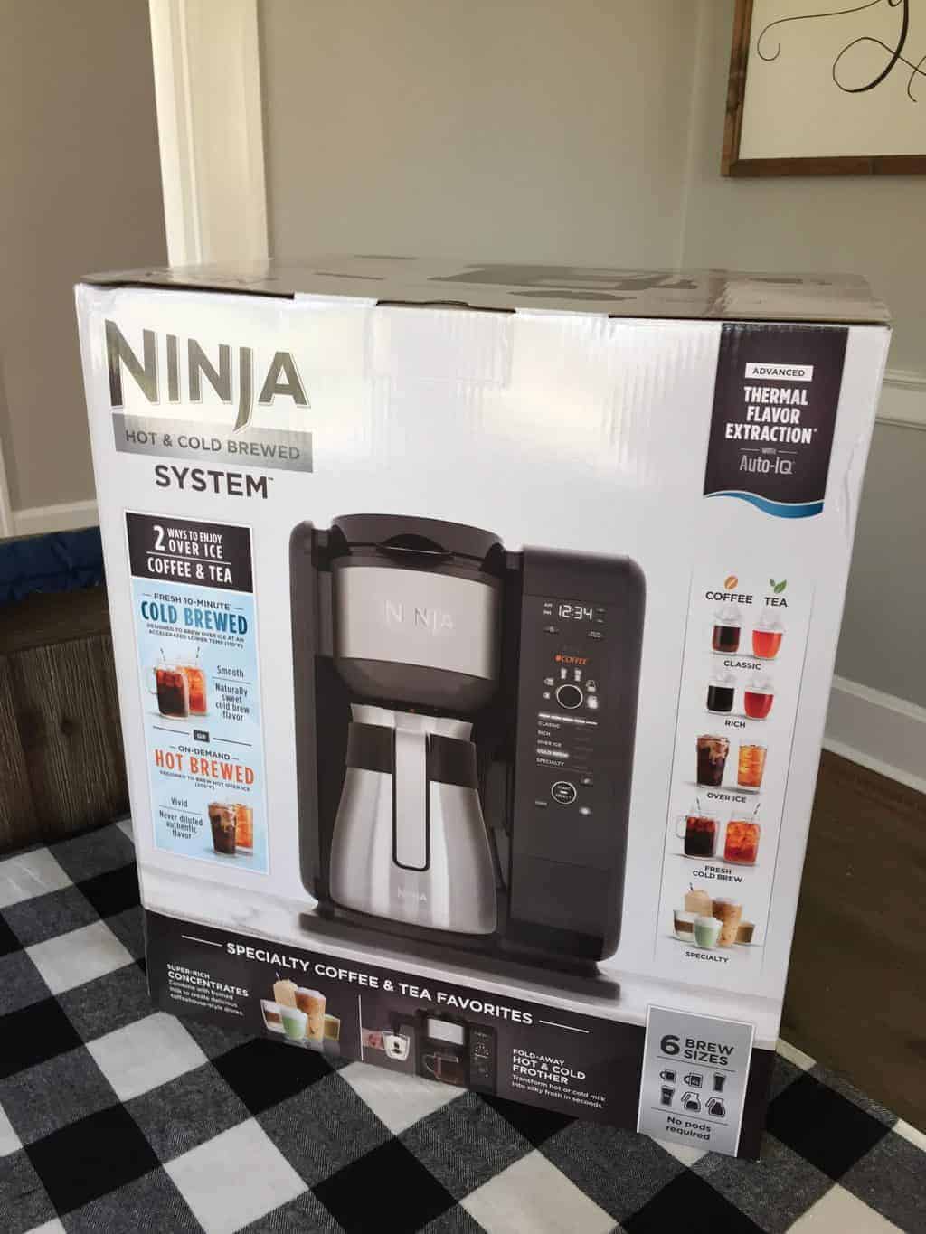 Ninja CP307 Hot and Cold Brewed System, Tea & Coffee Maker, with Auto-iQ