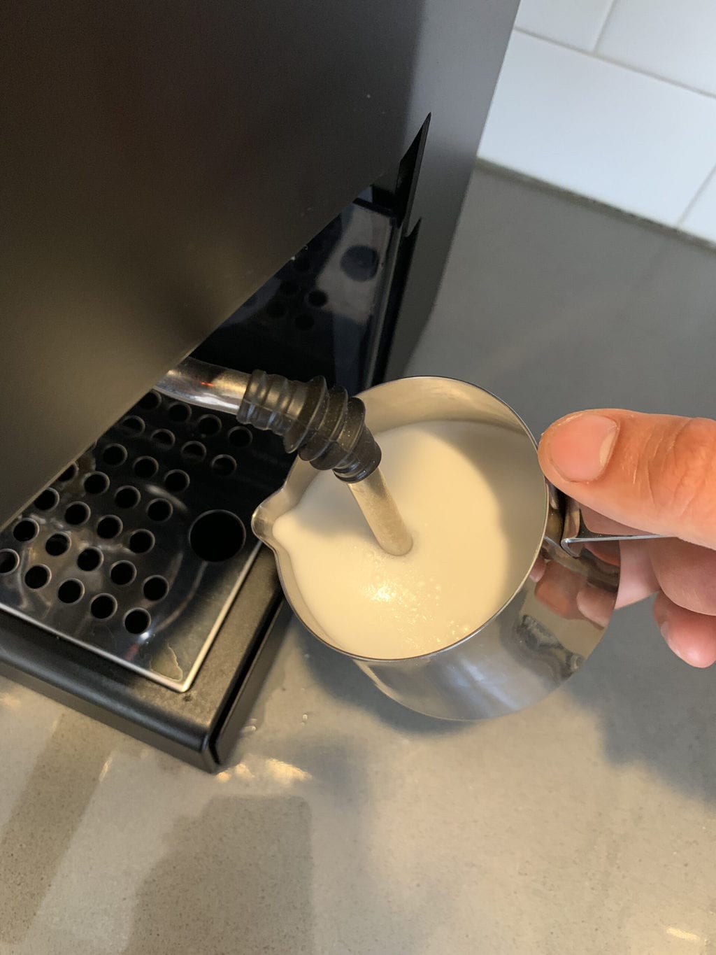 Gaggia Espresso Machine steamed milk