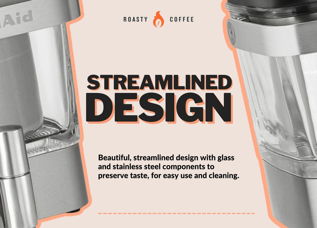 KITCHENAID COLD BREW COFFEE MAKER Streamlined Design
