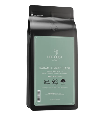 Lifeboost Caramel Macchiato Medium Roast Coffee
