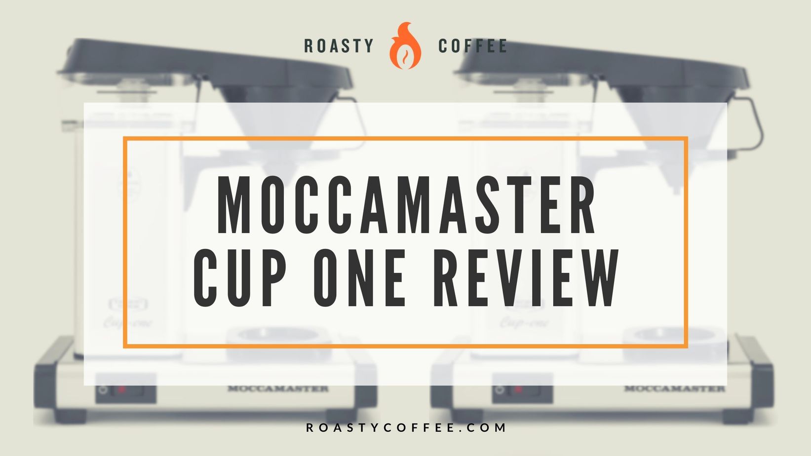 Moccamaster Cup-One – Arnold's Coffee