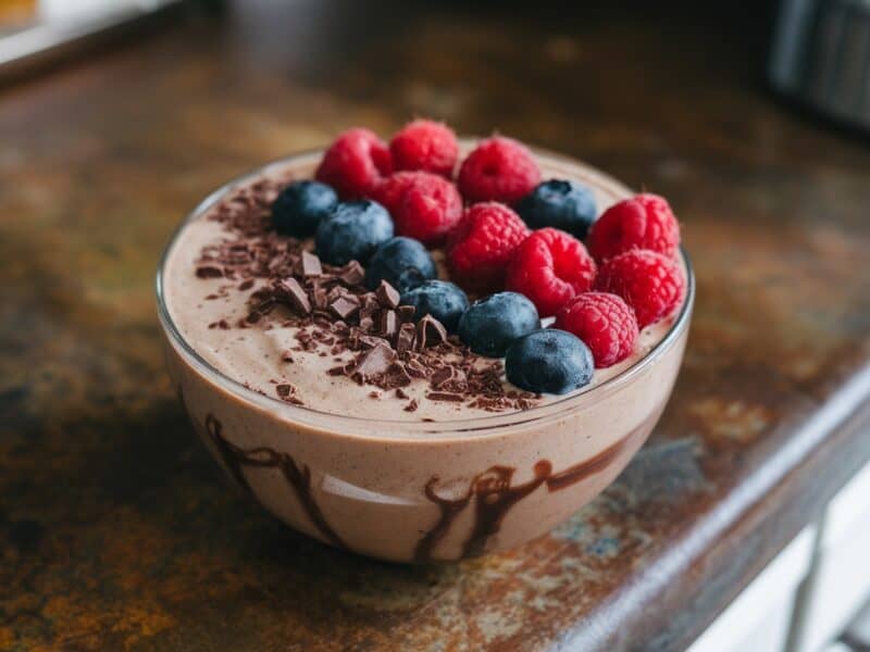 Creamy Coffee Smoothie Bowls That Eat Like Dessert 4 Mocha Madness Smoothie Bowl