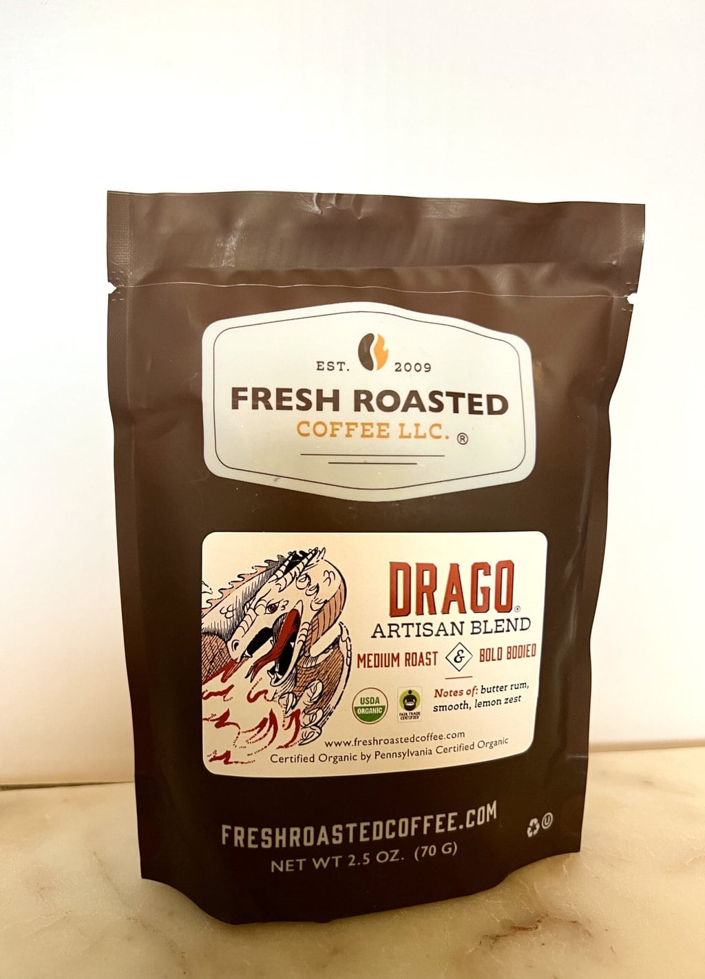 Fresh Roasted Coffee Subscription Review & Photos For 2024 29 Organic Drago