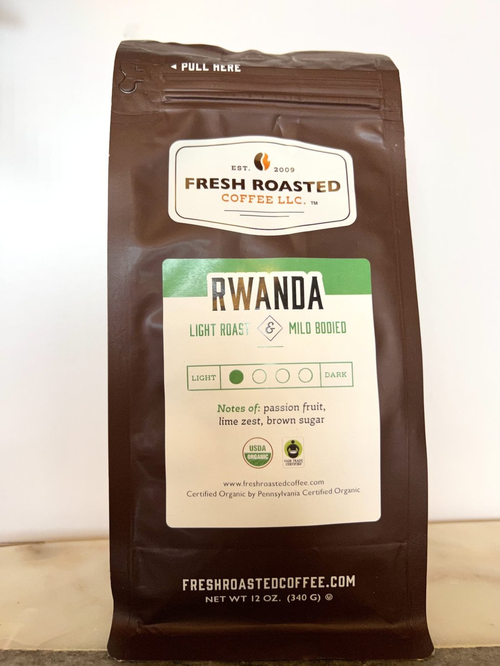 Fresh Roasted Coffee Subscription Review & Photos For 2024 33 Organic Rwanda