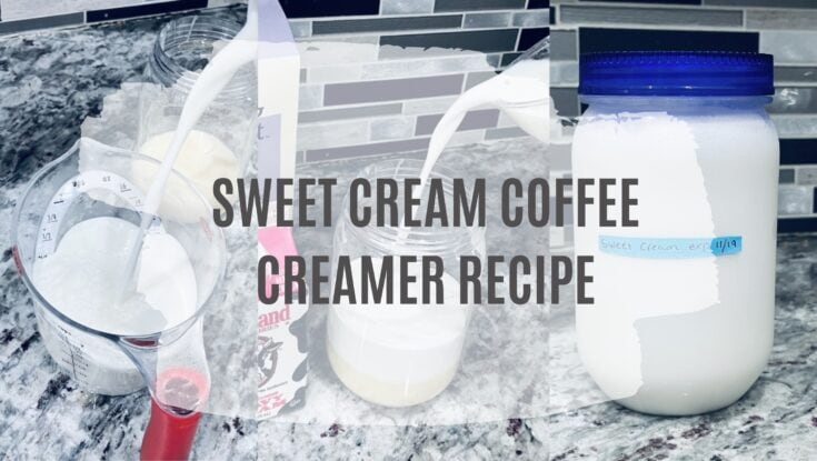SWEET CREAM COFFEE CREAMER RECIPE 2