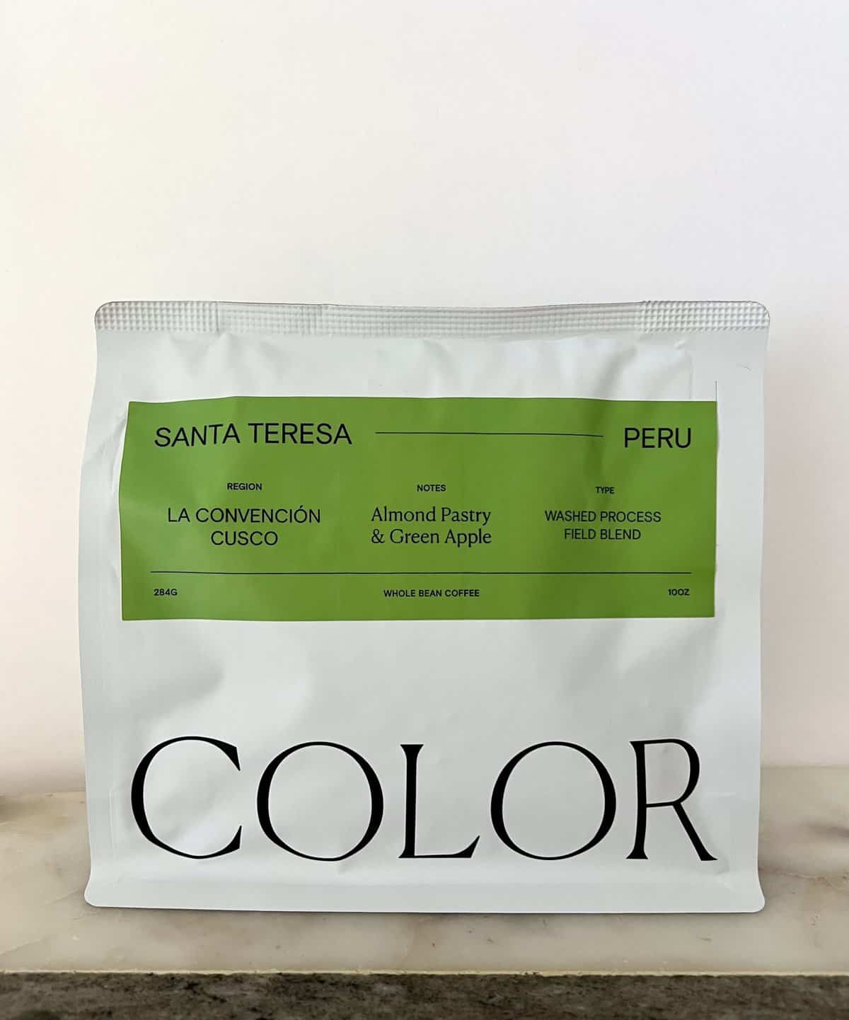 Color Coffee Roasters Subscription Review: Taste the Rainbow 5 Santa-Teresa-Peru-scaled