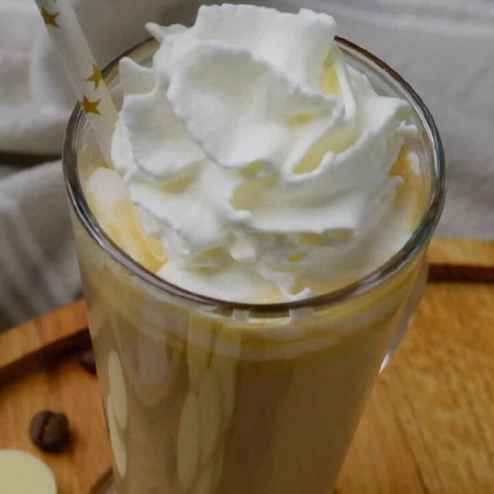 Toasted white chocolate mocha recipe