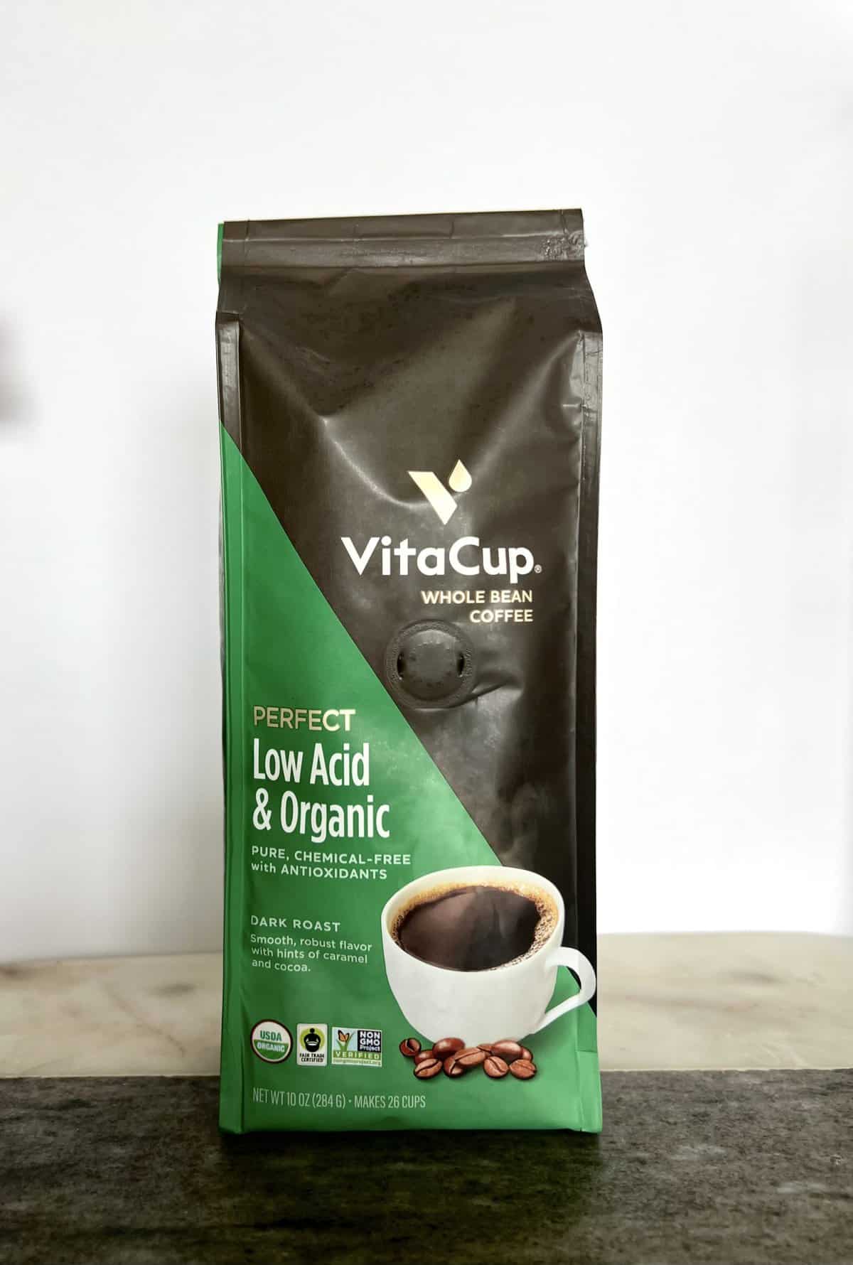 VitaCup whole bean low acid and organic Coffee scaled 1