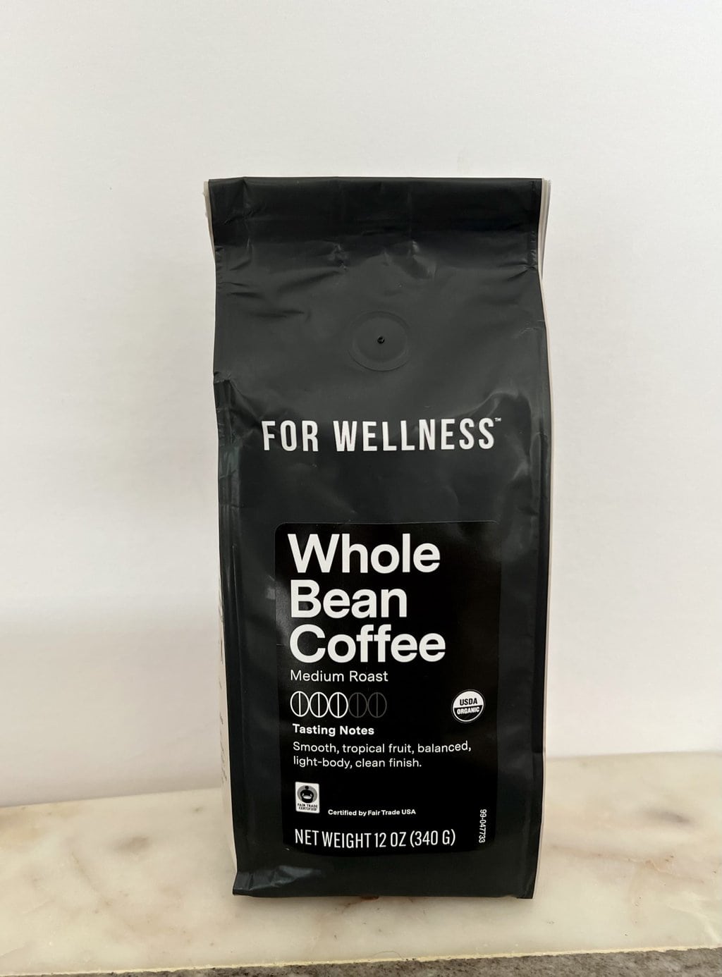 For Wellness Whole Bean Coffee Medium Roast pack