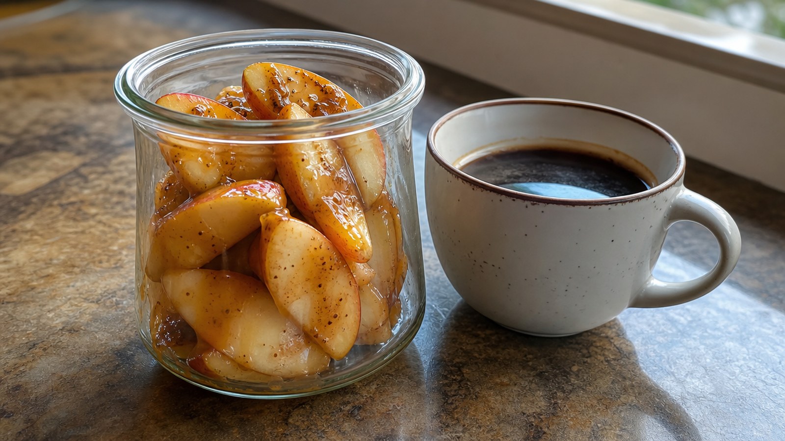 Coffee Desserts to Sweeten Up Halloween 6 Coffee Caramel Apple Slices