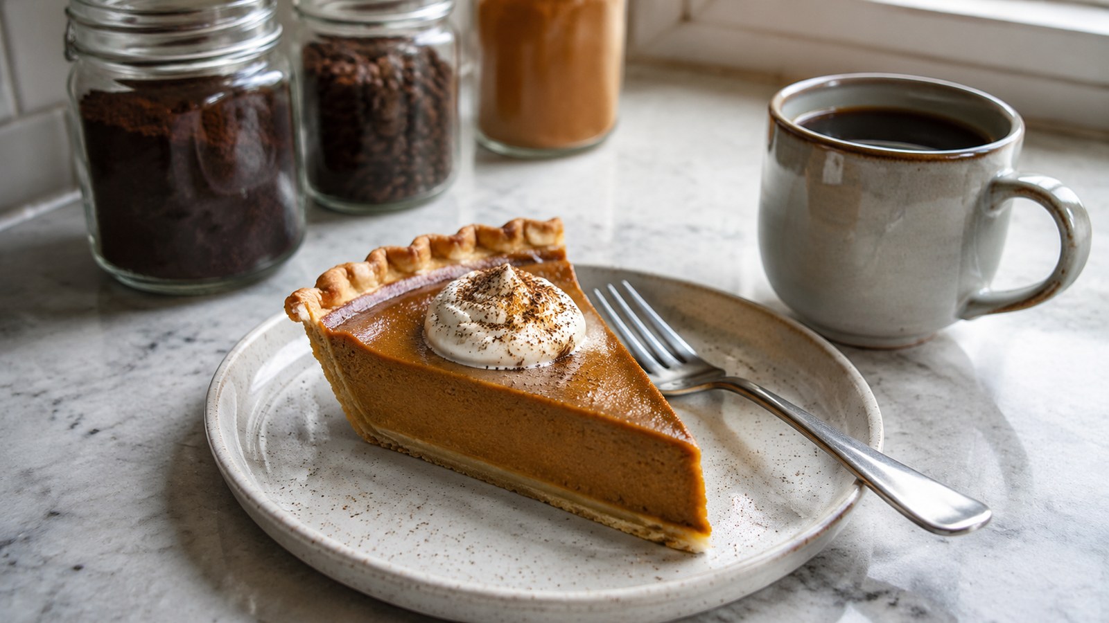 Coffee Desserts That Belong on the Thanksgiving Table 1 Coffee-Infused Pumpkin Pie