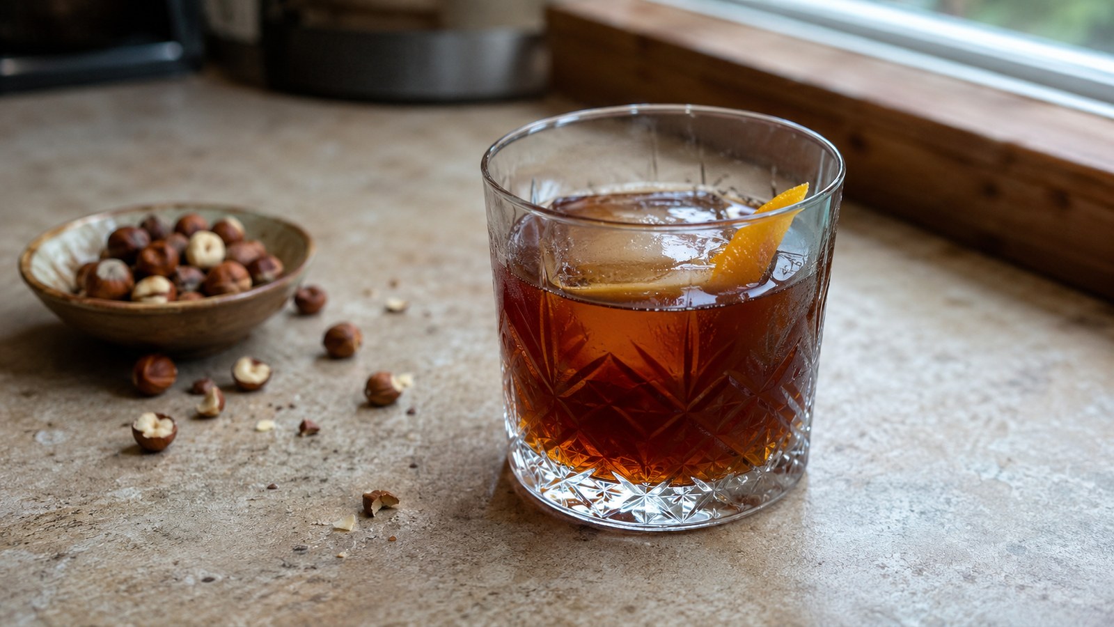 Coffee Cocktails to Celebrate Fall in Style 7 Hazelnut Coffee Old Fashioned