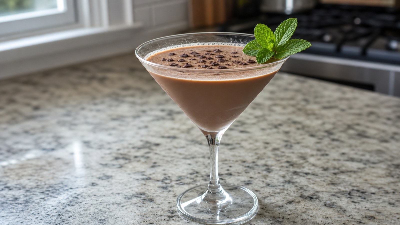 Coffee Cocktails to Celebrate Fall in Style 9 Mocha Mint Martini