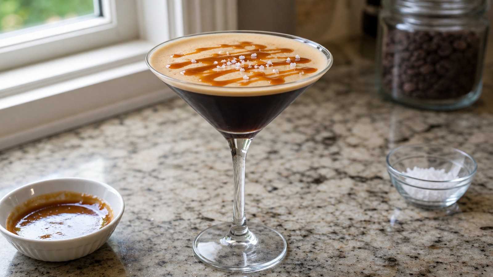 Coffee Cocktails to Celebrate Fall in Style 14 Salted Caramel Coffee Martini
