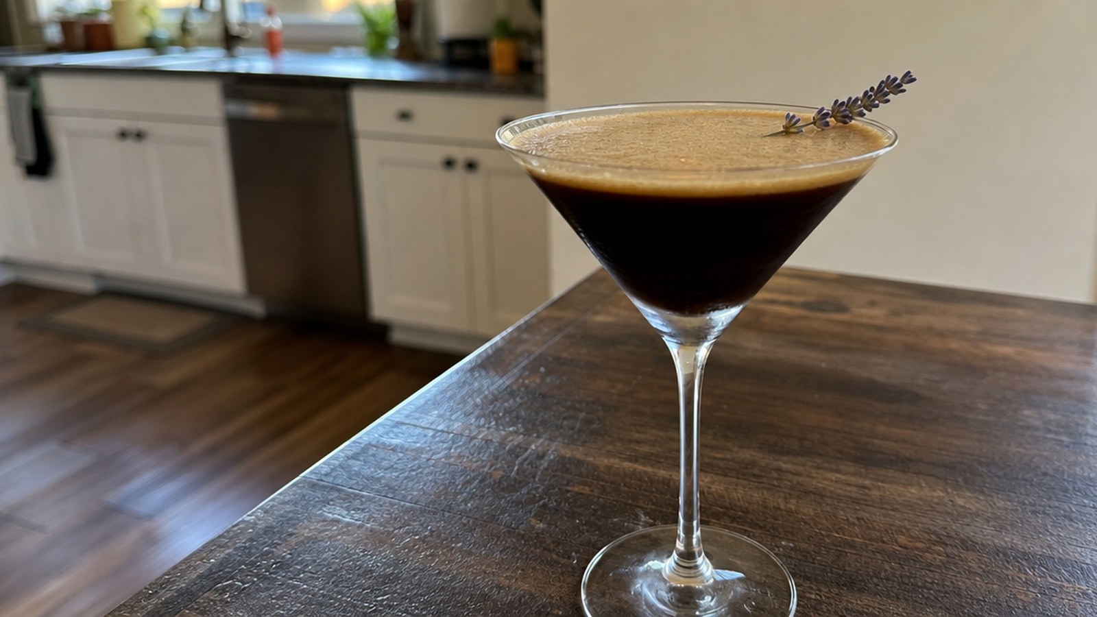 Bold Coffee Cocktails to Kick Off Labor Day Weekend 14 Coffee Lavender Honey Martini