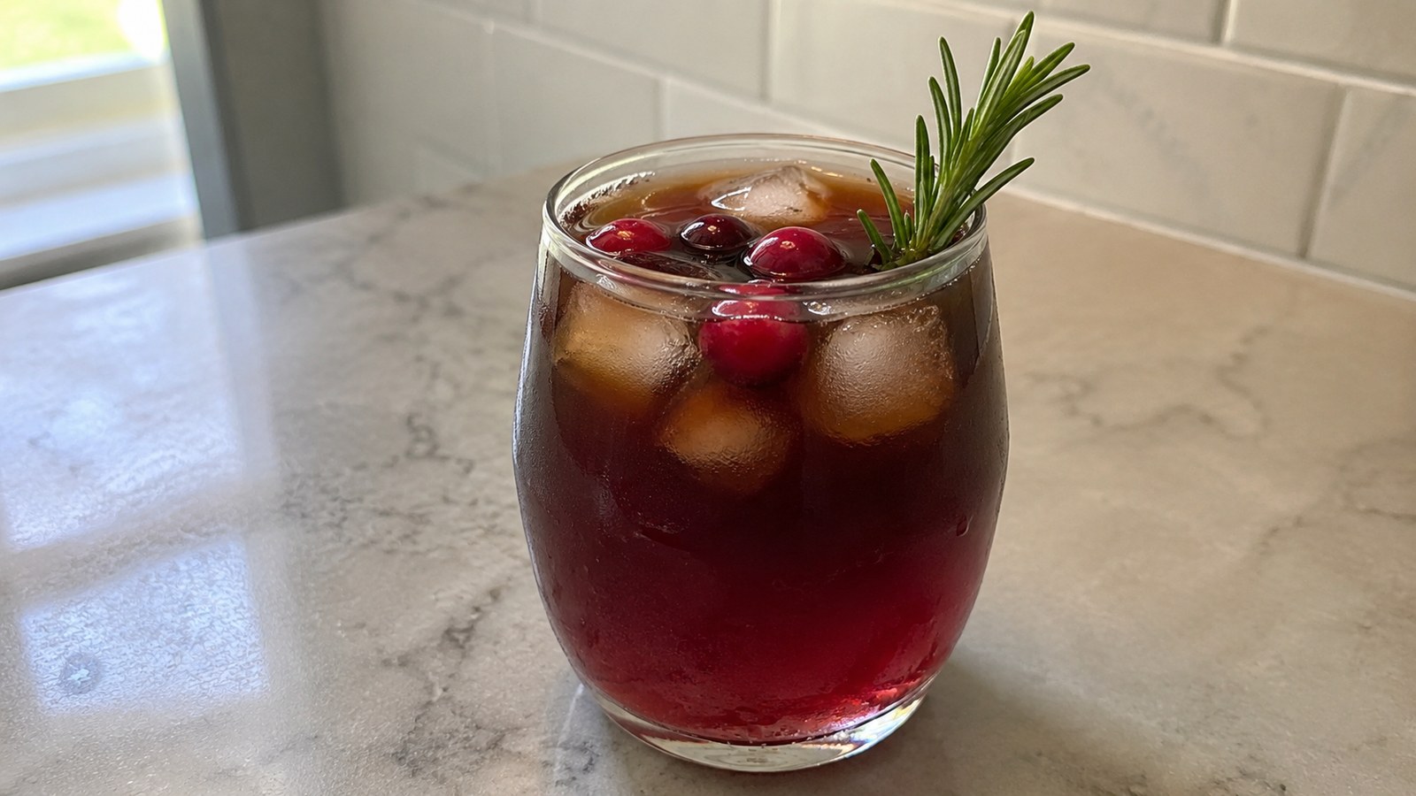 Coffee Cocktails to Raise a Glass to This Thanksgiving 8 Cranberry Coffee Spritzer