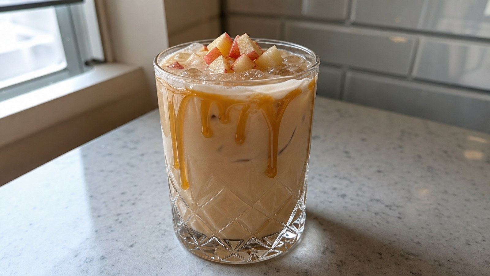 Coffee Cocktails to Raise a Glass to This Thanksgiving 10 Caramel Apple Latte Cocktail