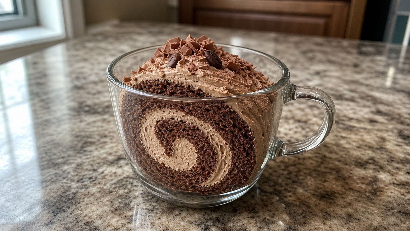 Coffee Desserts Made for Sharing All Winter 3 Decadent Mocha Yule Log Cake