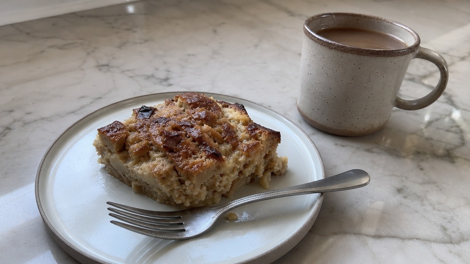 Coffee Desserts Made for Sharing All Winter 14 Warm Coffee-Infused Bread Pudding