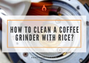 clean coffee grinder with rice