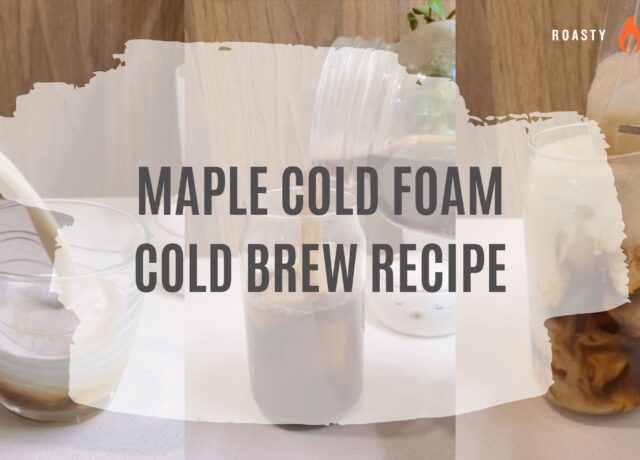 maple cold foam cold brew recipe