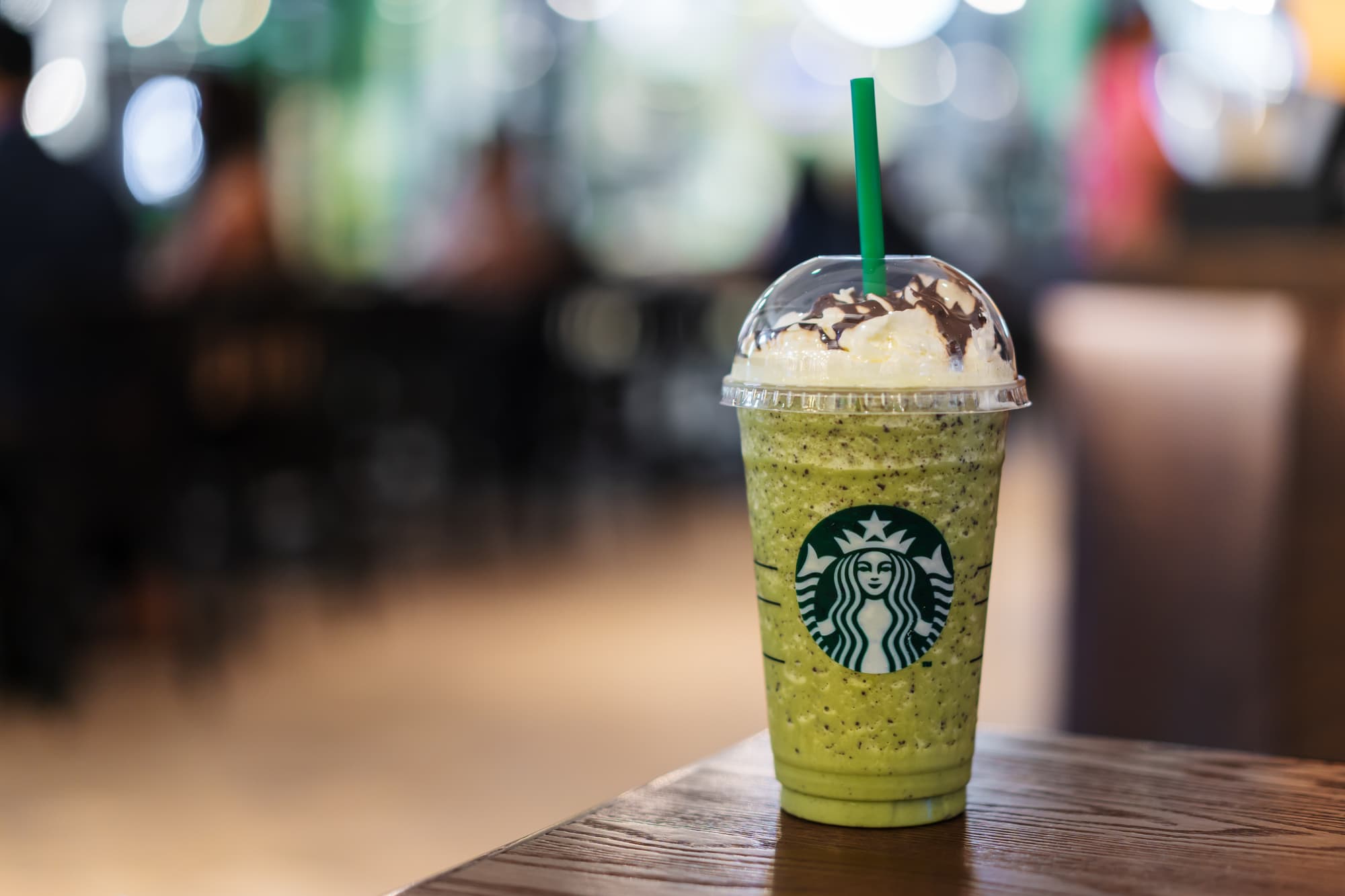 matcha drinks at starbucks