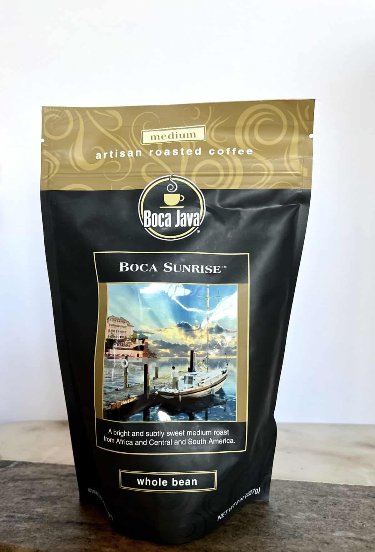 Boca Java Subscription Review: Specialty Flavored Coffees 3 packaging-Boca-Java-Boca-Sunrise-coffee-scaled