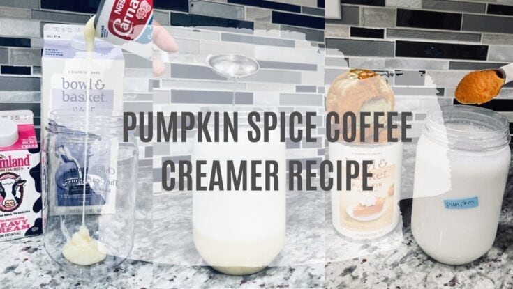 pumpkin spice coffee creamer recipe