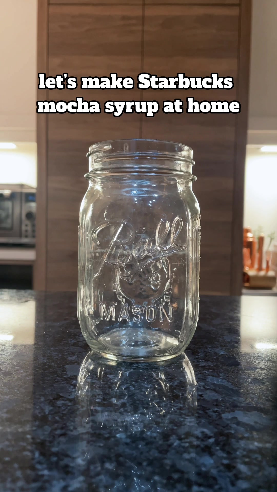 tiktok homemade mocha syrup