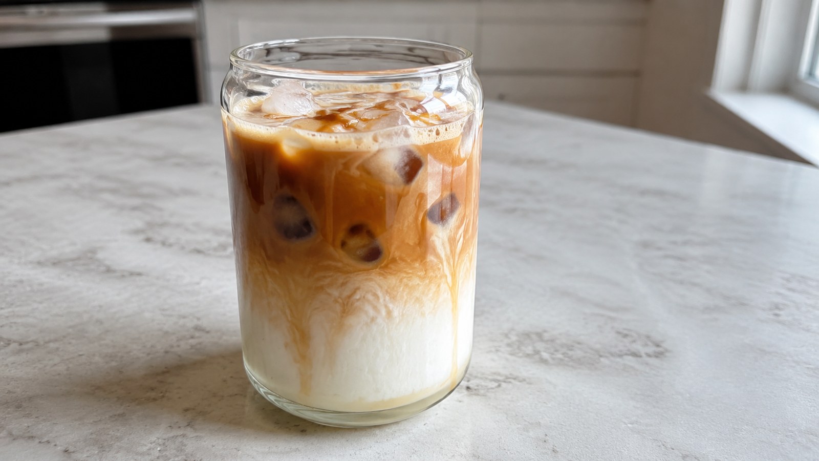 Vegan Coffee Recipes That Actually Blow You Away 4 Iced Soy Caramel Macchiato