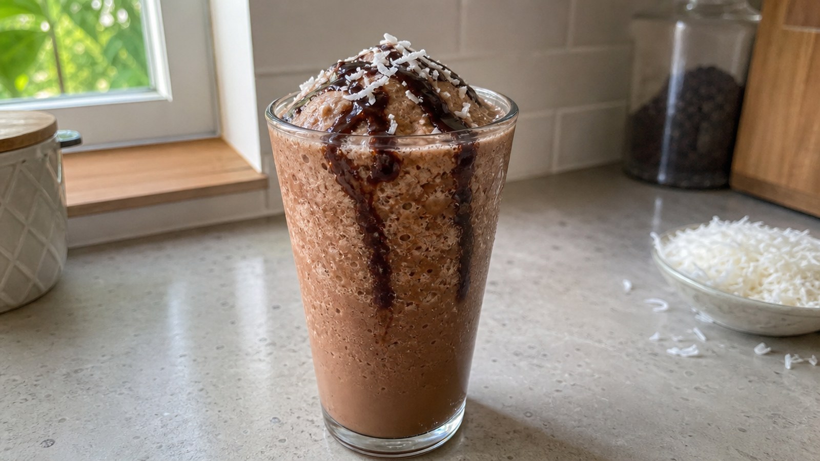 Vegan Coffee Recipes That Actually Blow You Away 14 Mocha Frappé with Coconut Milk