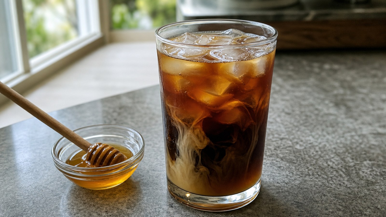 How to Sweeten Cold Brew Without Reaching for Sugar 1 Sweeten with a Drizzle of Honey